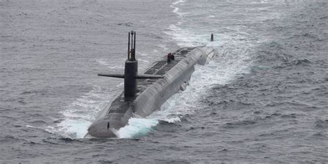 US Nuclear Submarine Surfaces Off Norway in Rare Flex.